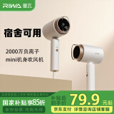 雷瓦（RIWA）电吹风负离子护发家用吹风机学生宿舍小功率800w风筒小型便携RC-7120