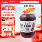 丘比（KEWPIE）果酱 草莓酱 调味品 三明治草莓果酱早餐搭档酸奶果酱 340g*1瓶