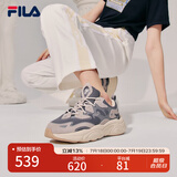 FILA 斐乐运动鞋女MARS II 火星系列二代秋秋季时尚复古跑步鞋女 烟灰/鸽子灰-FD 38