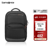 新秀丽（Samsonite）电脑包双肩包商务背包笔记本包休闲都市36B*09009黑色15英寸