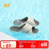 361°运动拖鞋男AG夏季篮球厚底沙滩休闲外穿凉拖鞋子男672426728-3