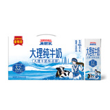 来思尔（LESSON）纯牛奶250ml*24盒家庭装 全脂营养早餐奶年货礼盒 250ml*24盒/箱