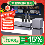 山水（SANSUI）家用回音壁SOUNDBAR电视音响家庭影院KTV套装无线蓝牙音箱卡拉OK低音炮K歌双话筒 93S Pro