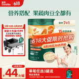英氏婴儿营养辅食粥胡萝卜虾玉米菠菜218g 宝宝即食冲泡粥快冲粥