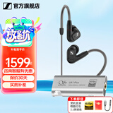 森海塞尔（Sennheiser）IE900/IE600/IE300旗舰级HIFI高保真超宽单动圈单元可拆卸MMCX挂耳式耳机 高保真发烧有线耳机耳塞 IE300+山灵UA1S PLUS 耳放小尾巴