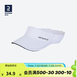 迪卡侬（DECATHLON）空顶帽男女夏天遮阳帽太阳帽鸭舌帽户外运动帽跑步帽子RUNC 【空顶帽】白色（56cm可调节）