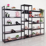 华兴俊豪货柜烟酒展柜鞋店置物架展示柜包包货架美容院样品陈列架橱窗箱包 加转角