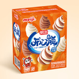 明治开心旋迷你雪糕筒（牛奶、巧克力、牛奶巧克力味冰淇淋）38g*6个