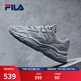 斐乐（FILA）跑步鞋老爹鞋男子跑步鞋MARSⅡ火星二代情侣款复古运动鞋休闲鞋 合金灰-AL-F12M131116F 40