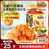 三只松鼠红杏干400g 罐装无核蜜饯果干酸甜果脯儿童办公室休闲零食小吃