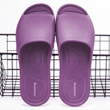 步术 拖鞋女中国台湾进口夏季家居时尚鱼嘴防滑防臭软底轻便静音 木槿紫 38 (建议38-39码穿/长约25.5cm）M