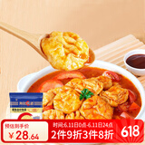 海欣捞道鳕鱼金纱鱼腐400g关东煮豆泡丸子鱼饼鱼腐鱼豆腐火锅食材