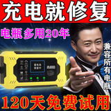 2025升级款电瓶修复神器二三轮电动车通用脉冲全自动延长电池寿命 2025升级款电瓶修复器-语音播报