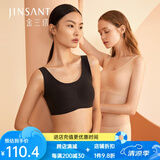 金三塔金三塔无尺码真丝氨纶无痕内衣女无钢圈聚拢背心式光面文胸 肤色1105 M