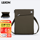 乐上（LEXON）单肩包男士商务斜跨包休闲耐磨iPad包（赠品）颜色随机发货