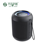 不见不散E7-L蓝牙音箱无线迷你电脑小音响超重低音炮便携式网红大音量户外随身小钢炮车载音乐播放器黑色