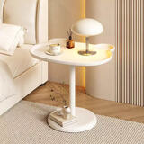 卓博茶几沙发边几茶桌客厅小桌子卧室床头柜床边桌CJ21白色