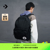 匡威（Converse）CONVERSE匡威官方 GO 2 经典款男女大容量双肩包电脑背包10020533 10020533-A01/黑色 OSFA