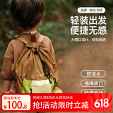 zoy zoii儿童抽绳包3-6岁户外出行束口袋背包防泼水双肩包轻便出游背包袋