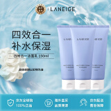 兰芝（LANEIGE）洗面奶4合1卸妆洁面乳150ml三支装
