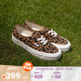 VANS范斯官方 Authentic 44 DX豹纹安纳海姆某书热门帆布鞋低帮 豹纹 38