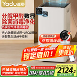 亚都（YADU）空气净化器 卫健委备案 冠状病消毒机 UFCO分解技术除甲醛烟味异味除甲流KJ550F-T550(Hi)甲醛数显