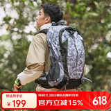 骆驼（CAMEL）户外登山包大容量轻便徒步运动旅游双肩背包旅行  雪焰灰