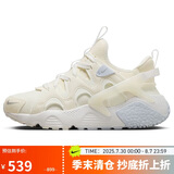 耐克NIKE休闲鞋女华莱士AIR HUARACHE运动鞋DQ8031-102米白37.5