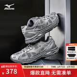 美津浓（MIZUNO）【RACER S】软底轻便运动跑步鞋男女同款缓震透气休闲慢跑鞋 24/野鸽灰 42 (270mm)