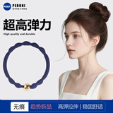 M2KA发饰女扎发神器高马尾头绳不勒运动发绳耐用皮筋 豆豆荚发圈*6条