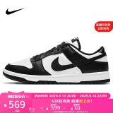 耐克NIKE女复古休闲板鞋 熊猫DUNK缓震运动鞋 DD1503-101白黑40.5
