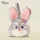 迪士尼（Disney）疯狂动物城朱迪零钱包 耳机钥匙包毛绒玩具挂件卡通周边生日礼物