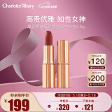 CHARLOTTE TILBURY CT摩登雾感唇膏枕边话中粉色3.5g口红 送女友礼物