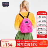 JANSPORT杰斯伯双肩包妈咪包旅行轻便双肩包女ins风小号背包TDH6 0R4 蜜糖粉
