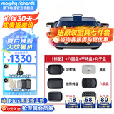 摩飞电器（Morphyrichards） 多功能锅二代料理锅电火锅鸳鸯锅家用电煮锅电蒸锅一体 MR9099 轻奢蓝全套（六圆盘+丸子盘+平烤盘）5L