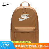 耐克（NIKE）男女双肩包背包 电脑包旅行包书包 DC4244-224 亚麻