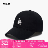 MLB帽子男女软顶棒球帽虞书欣明星同款运动鸭舌帽3ACP7701N-07BKS-F