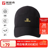探路者（TOREAD）速干帽 户外运动吸湿男女通用透气棒球帽遮阳鸭舌帽TELK80570黑色