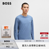BOSS【打底三件套 100%棉】男士棉质打底长袖T恤 992-多色 S