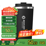 富光拾喜保温杯咖啡杯便携男女316不锈钢车载随手水杯500ml黑色