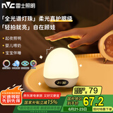雷士（NVC）喂奶灯节日生日礼物夜灯多功能小夜灯蛋壳婴儿床头灯