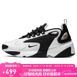 耐克NIKE休闲鞋女老爹鞋缓震ZOOM 2K休闲鞋AO0354-100白黑36