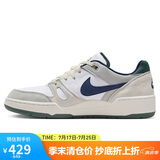 耐克NIKE板鞋男缓震FULL FORCE LO运动鞋FZ3595-100白/灰40