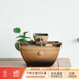 万仟堂（Edenus） 陶瓷流水摆件开业礼创意家居艺术桌面摆件办公玄关送礼日进斗金A