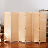 AEY屏风隔断客厅卧室现代简约可移动折叠隔断帘 竹屏风   默认发主图