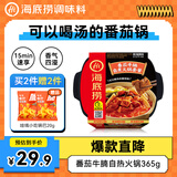 海底捞自热火锅 方便速食出游免煮速食番茄牛腩火锅365g