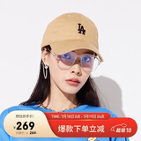 MLB棒球帽子夏季【女明星虞书欣同款】鸭舌帽软顶帽3ACP7701N-07BGS