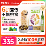 比乐六拼冻干牛肉牛油果成幼犬全价狗粮10kg小型中大型犬泰迪金毛20斤