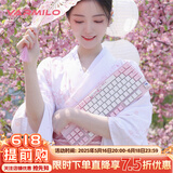 阿米洛（Varmilo） 樱花系列 静电容机械键盘V2 键盘机械 办公键盘 程序员键盘 游戏键盘 樱花MA87键有线白灯 静电容V2玫瑰红轴