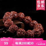 山中玉金刚菩提手串尼泊尔菩提子原籽龙鳞纹盘文玩大五瓣精品母亲节礼物 [包浆]五瓣金刚19-20mm